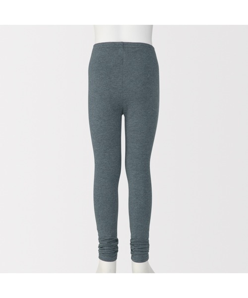 無印良品（MUJI） レギンス スパッツ キッズ ストレッチ天竺編み