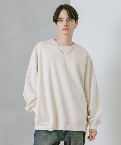 RAGEBLUE（レイジブルー） トレーナー スウェット SUEDE CREW NECK