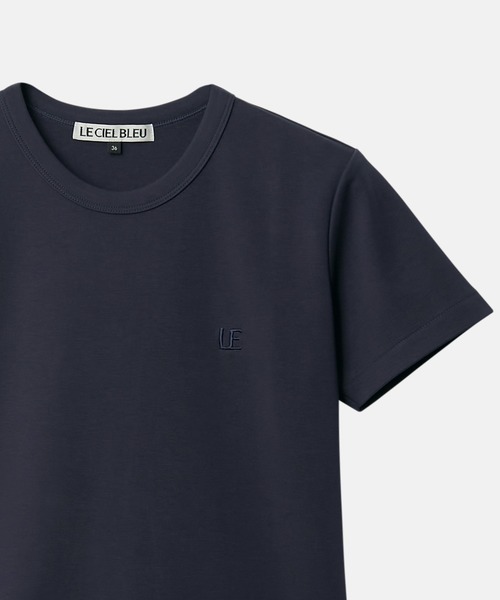 LE CIEL BLEU tシャツ LE”フィットTシャツ / ”LE” Fitted T