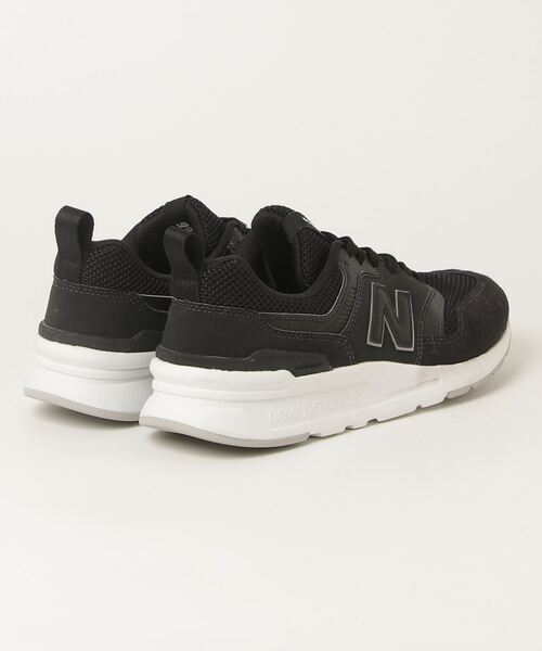「New Balance」 ローカットスニーカー 26cm ブラック メンズ_画像2