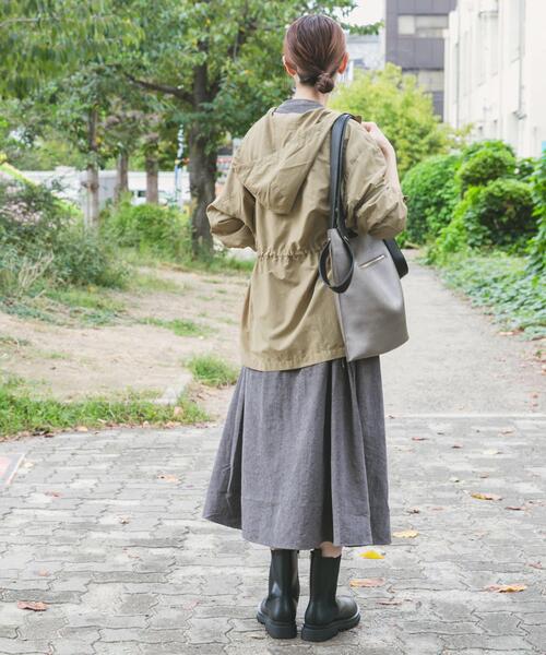 【mountain research】マウンテンパーカー　ナイロン　カーキ＊PI ITEMS URBANRESEARCH（アイテムズ アーバンリサーチ） マウンテン