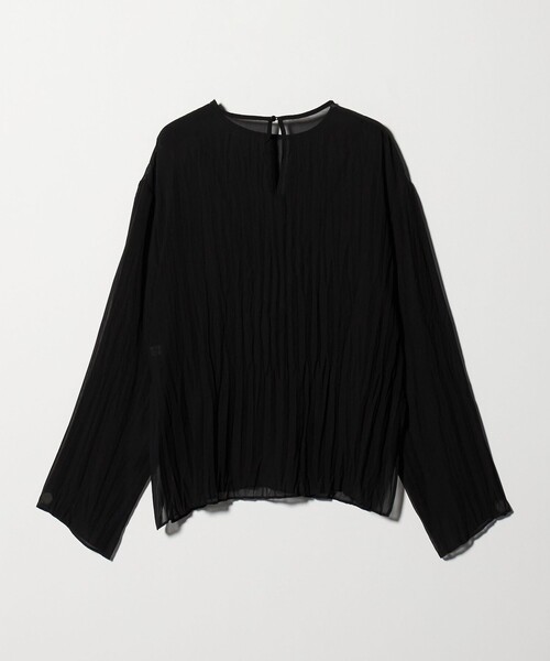 MARW UNITED ARROW シアー オーガンジー ブラウス　ブラック MARW UNITED ARROW シアー オーガンジー ブラウス ブラック MARW