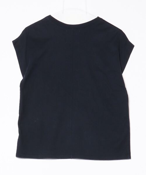 [MICA&DEAL] короткий рукав футболка 36 темно-синий женский 