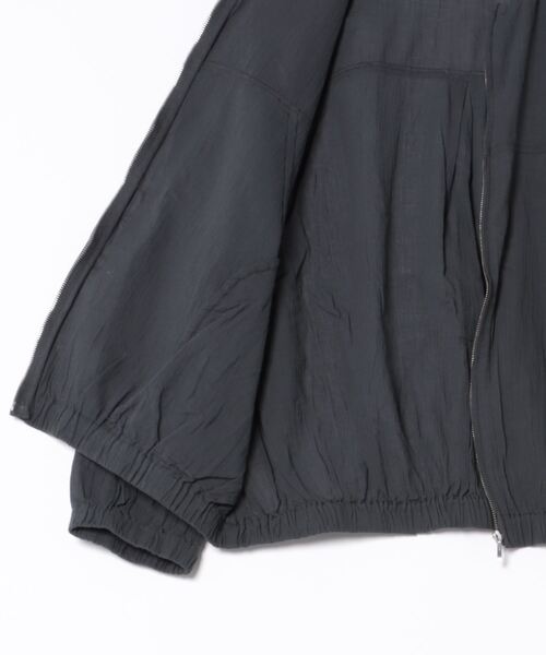 「for/c」 ジップアップブルゾン M チャコールグレー レディース_画像2