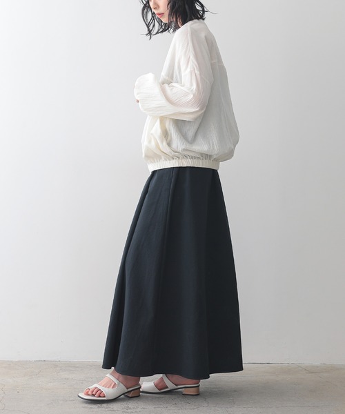 「for/c」 ジップアップブルゾン M チャコールグレー レディース_画像7