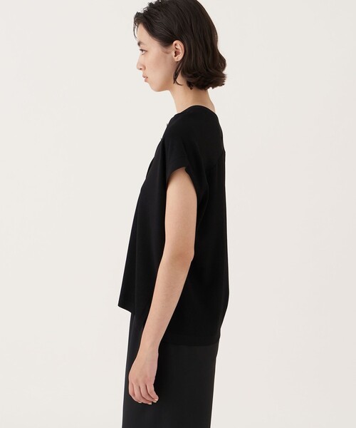 「DES PRES」 Vネックニット FREE ブラック レディース_画像4