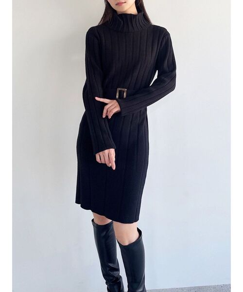 RESEXXY（リゼクシー） ワンピース 「WEB限定」ワイドリブニット