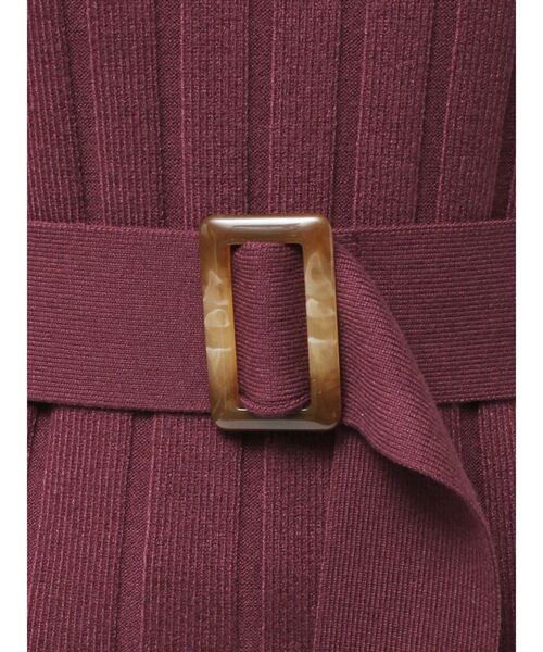 リゼクシー　【WEB限定】ワイドリブニットワンピース RESEXXY（リゼクシー） ワンピース 「WEB限定」ワイドリブニット