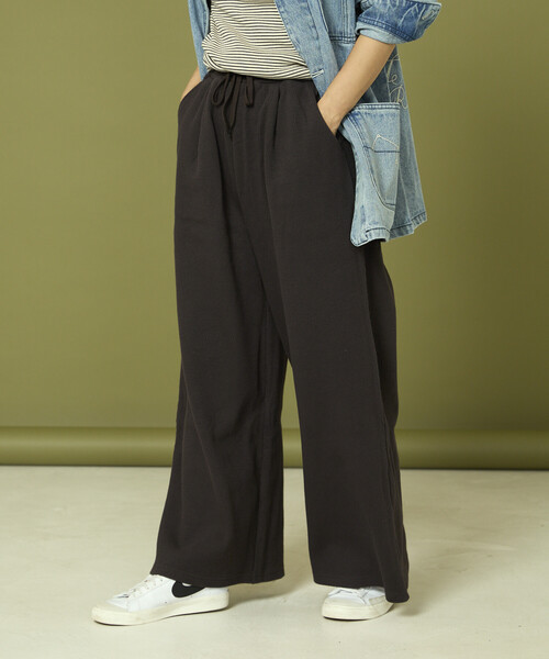 Freada（フリーダ） パンツ サーマルワイドパンツ ”Plain” レディース