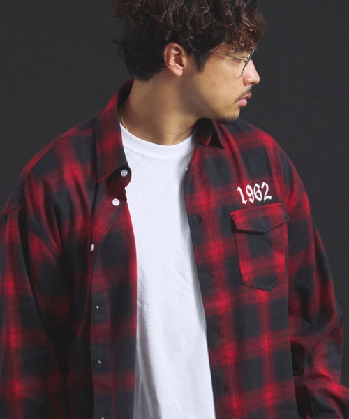 JACKROSE（ジャックローズ） シャツ B-TRS-Lips＆Tongue スタッズ
