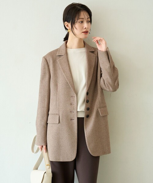 アンフィーロ　テーラードジャケット UNFILO（アンフィーロ） ジャケット テーラードジャケット 「野呂佳代