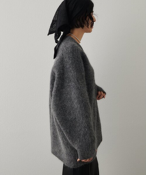 ✦DAMA✦暖か〜♪ニットジャケット Whim Gazette（ウィム ガゼット） コート アウター セッケツニット