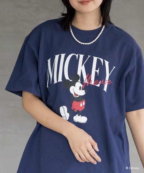「GOOD ROCK SPEED」 半袖Tシャツ「Disneyコラボ」 F ホワイト レディース_画像9