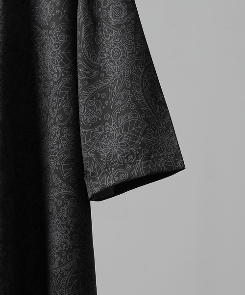 「ROOT THREE」 半袖シャツ MEDIUM ブルー メンズ_画像3