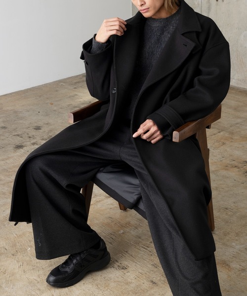 DRAW ステンカラーコート コート DRAW(ドロー) / テックメルトンダブル