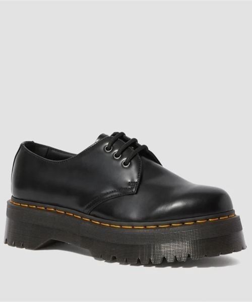 ブーツ Dr. MARTENS 1461 QUAD 3 HOLE SHOE（ドクターマーチン 1461 QUAD 3 ホール シューズ） レディース