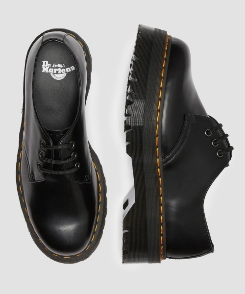 ブーツ Dr. MARTENS 1461 QUAD 3 HOLE SHOE（ドクターマーチン 1461 QUAD 3 ホール シューズ） レディース