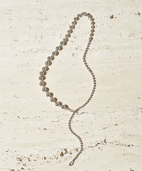Soierie（ソワリー） ネックレス ボールチェーン フック ネックレス