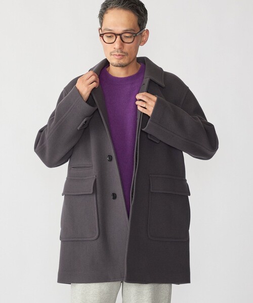 SHIPS（シップス） ステンカラーコート コート SHIPS: S140 ウール
