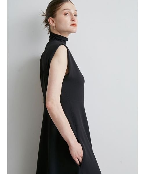 「styling/」 ノースリーブワンピース 0 ブラック レディース_画像6