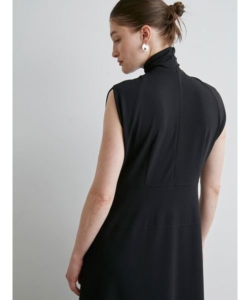 「styling/」 ノースリーブワンピース 0 ブラック レディース_画像7