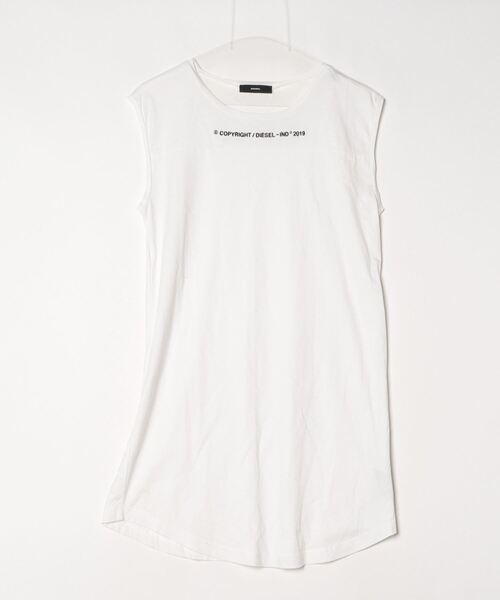 dieselノースリーブミニワンピース DIESEL（ディーゼル） ノースリーブワンピース X-SMALL ホワイト