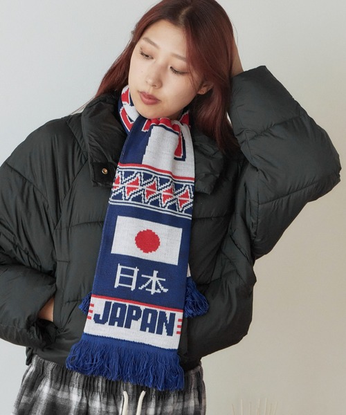 ROOP TOKYO マフラー Football Scarf フリンジデザインチーム