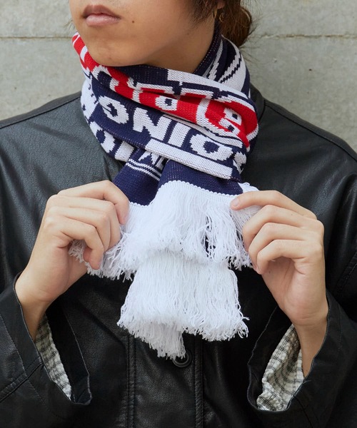 ROOP TOKYO マフラー Football Scarf フリンジデザインチーム