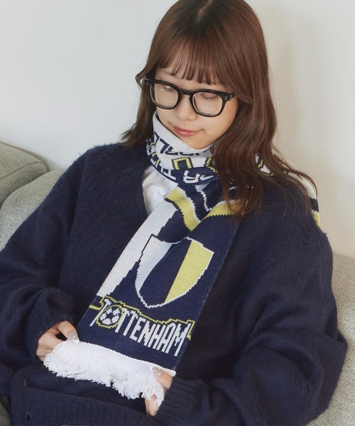 ROOP TOKYO マフラー Football Scarf フリンジデザインチーム