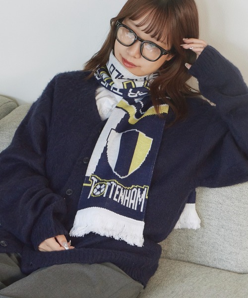 ROOP TOKYO マフラー Football Scarf フリンジデザインチーム