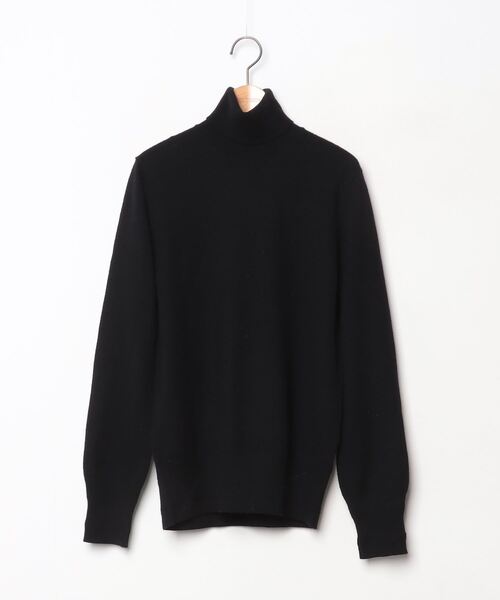 HYKE（ハイク） タートルネックニット - ブラック レディース