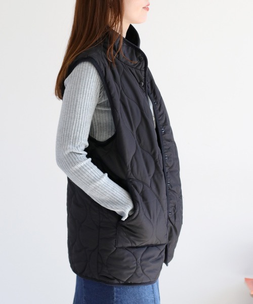 cepo（セポ） ダウンベスト ベスト 「2way」キルトボアリバーシブル