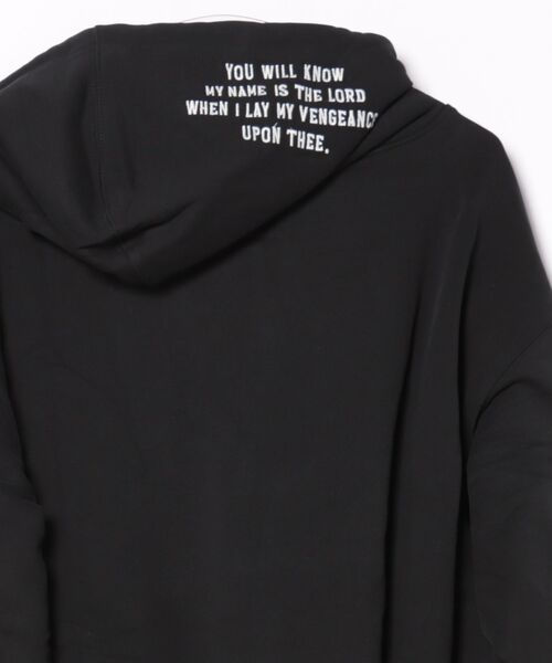 ANTIBAL パーカー ワッペン風刺繍プルパーカー フーデッドプルオーバー