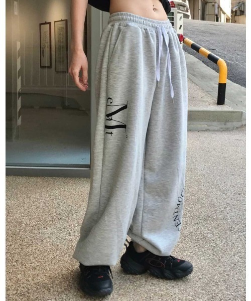 ぞねさん！！ MUCENT（ムセント） ワイドパンツ スウェットパンツ ジャージ