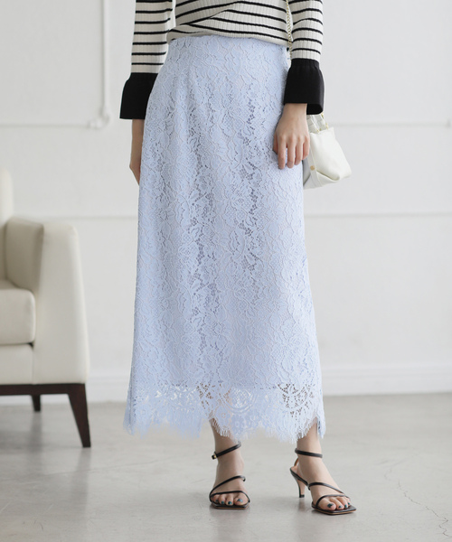 La TOTALITE（ラ トータリテ） タイトスカート 38 グレー レディース