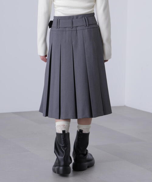 FREE'S MART（フリーズマート） スカート タックプリーツミディ