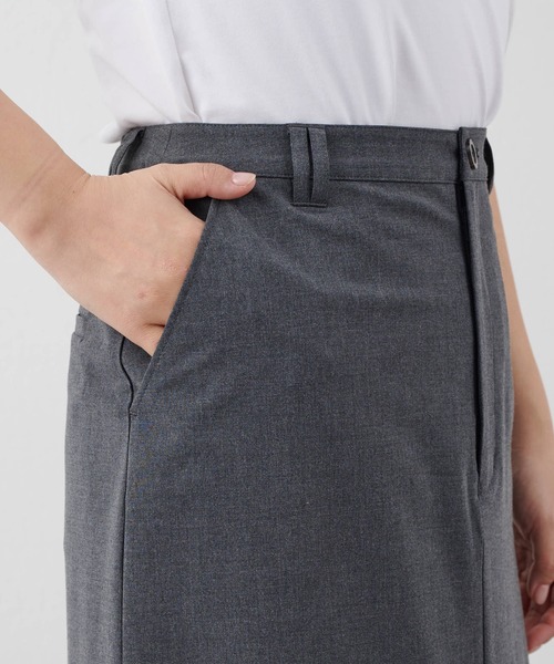 「THE PAUSE」 タイトスカート 38 グレー レディース_画像7