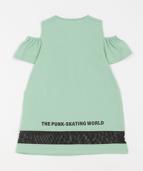 「X-girl Stages」 「KIDS」ノースリーブワンピース 90cm ラベンダー キッズ_画像5