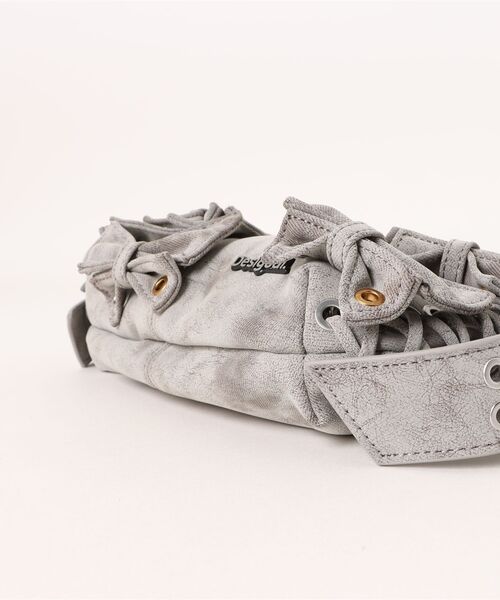 Desigual（デシグアル） ハンドバッグ 3Dバタフライアップリケ クロス