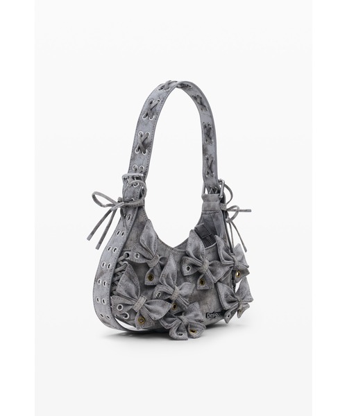 Desigual（デシグアル） ハンドバッグ 3Dバタフライアップリケ クロス