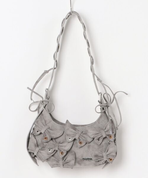 Desigual（デシグアル） ハンドバッグ 3Dバタフライアップリケ クロス