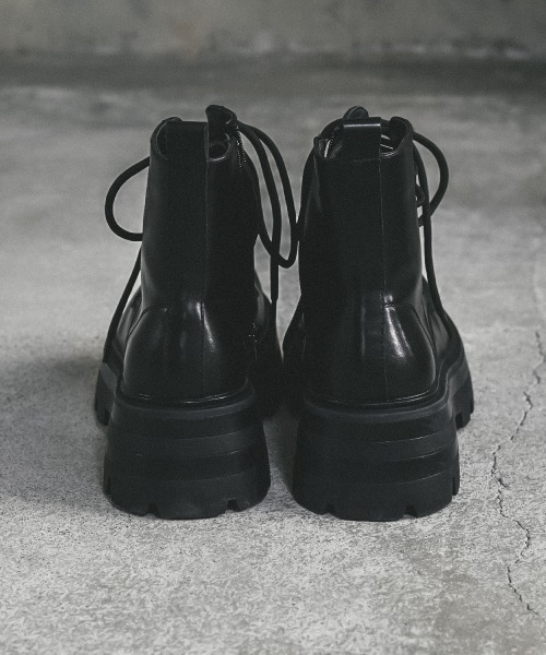 「Shoowtime」 ブーツ 26.0cm ブラック メンズ_画像6