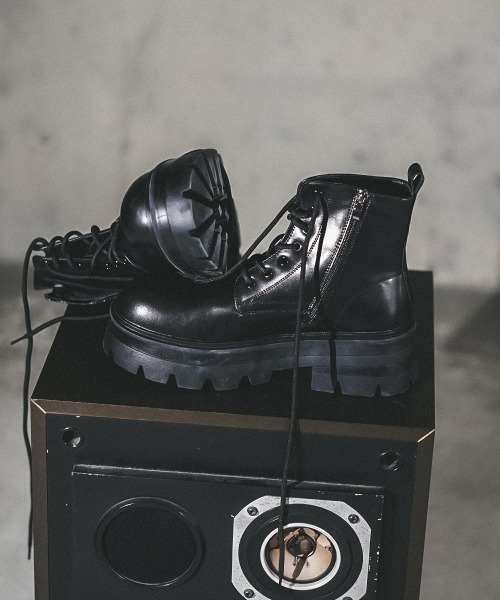 「Shoowtime」 ブーツ 26.0cm ブラック メンズ_画像8