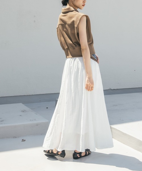 KBF（ケービーエフ） フレアスカート ONE オフホワイト レディース