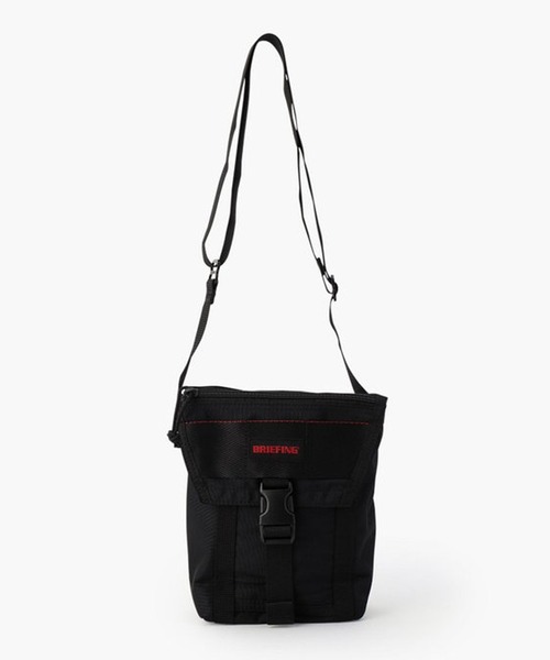【タグ付き未使用】BRIEFING　2wayショルダーバッグ　ブラック【318】 BRIEFING] 別注モデル ミッション 2WAY バッグ BLACK