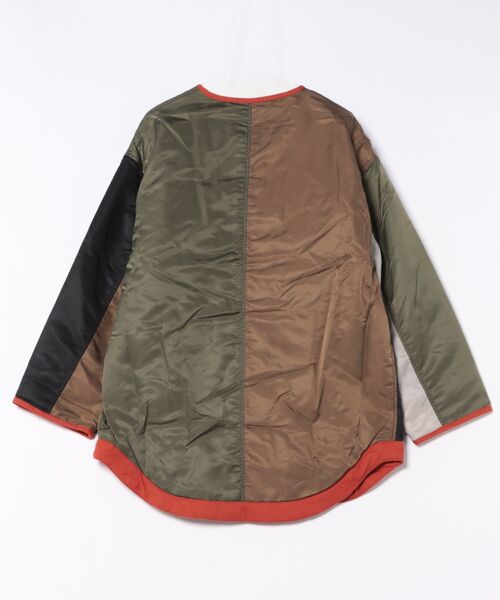 CUBE SUGAR（キューブシュガー） ブルゾン ジャンバー 中綿ナイロン 裾