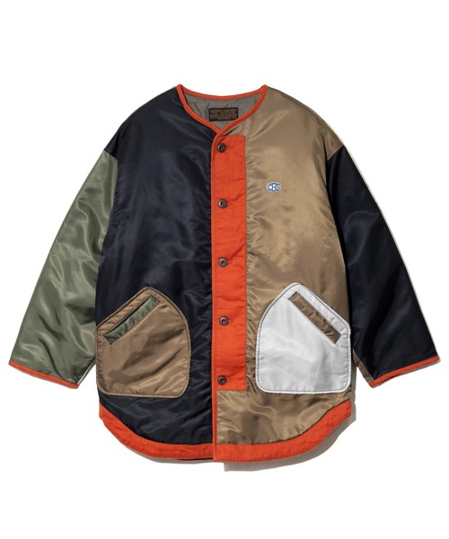 CUBE SUGAR（キューブシュガー） ブルゾン ジャンバー 中綿ナイロン 裾