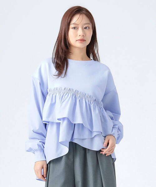 BEAMS HEART（ビームス ハート） tシャツ ペプラム ドッキング プル