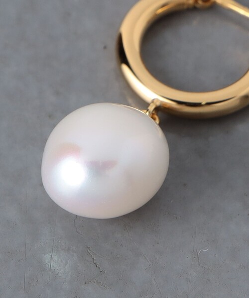 ピアス 「MARIHA」月の夢 PRL フープピアス レディースの画像