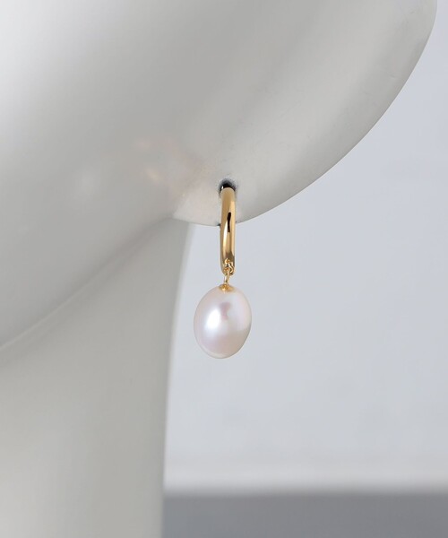ピアス 「MARIHA」月の夢 PRL フープピアス レディースの画像